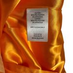 Caroline Constas Orange Sequin Embellished Sleeveless Halter Midi Dress Size M Size M Photo 5