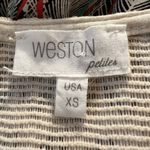 Anthropologie WESTON Petites Arcata Dress Crochet Top Feather Pattern EUC XSP Photo 9