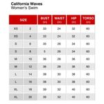 California Waves  Multi Printed Side-Tab Hipster XS Photo 5