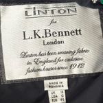 LK Bennett Linton for London Green White Tweed Sheath Sleeveless Dress Size 12 Photo 4