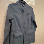 Under Armour Slate Gray Windbreaker Jacket Photo 2