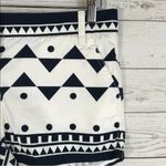 J.Crew  Women’s Shorts Roller Girl Blue White Geometric 6 Photo 3