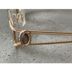 TURA Eyeglasses Mod. 154 CHA Gold Oval Full Rim Eyeglasses Frames ONLY 53 Photo 3