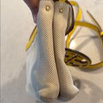 Tory Burch Miller Canvas Crossbody Bag in Lemon Drop Photo 5