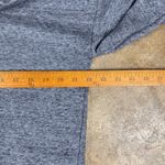 Athleta  Coaster Luxe‎ Sweatshirt Women’s M Gray Long Sleeve Split Hem Thumbholes Photo 7