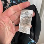 Banana Republic  black floral sleeveless Shift dress‎ size 14 work office career Photo 3