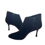 Manolo Blahnik  brown Suede Pointed Toe Ankle Boots size 39.5 US 9.5 Photo 1