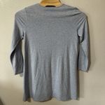 J Jill Pure Dress Women's Medium Blue Luxe Tencel Tunic Long Sleeve Pocket Beach Photo 1