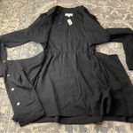 Mable Black Blazer Cropped Dress Size M Photo 4