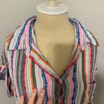 En Crême En Creme Multicolor Striped Top Photo 2