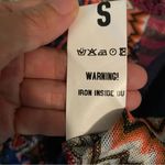 Custo Barcelona  Dress Multicolor Mini Stretch Short Sleeve Sz Small Photo 7