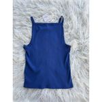 We The Free Free People  Mia Tank Bell Weather Navy
Size Medium Photo 2