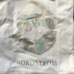 Nordstrom white canvas bag with “kiss” Photo 3