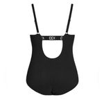 City Chic NEW  Plus 14 1X Izzy Black 1 Piece Cut Out Back Swimsuit Swim Suit Sexy Photo 3