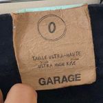 Garage Lace Up Super High Rise Waisted Skinny Black Jegging Jeans Photo 8