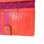Juicy Couture  Leather Wallet Hot Pink Coral Photo 2
