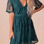 Bella Ella Boutique Light My Fire Lace Mini Dress Photo 0