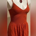 Arielle Golden Gate Orange Thin straps intimate Dress/Top Stretchy Material Sz.S Photo 2