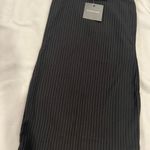 Parisian Black Ribbed Dress Size 6 Photo 2