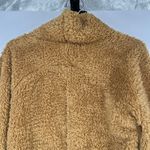Lululemon Warm Restore Sherpa Pullover Gold Buff Mock neck Women's Size XS/Small Photo 4
