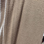 ENZA COSTA Dress Womens Small Mushroom Silk Rib Midi Tank Dress Scoop NEW Brown Photo 5