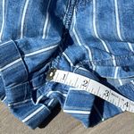 American Eagle Striped Denim Shorts Photo 1