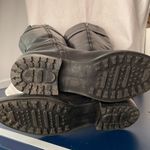 Enzo Angiolini BLACK LEATHER RIDING BOOT WITH SILVER BUCKLES SIZE 6.5 Photo 7