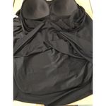 New Women’s Swimsuits For All Swimsuit Mesh Dress Shelf Bra Black Size 34 Photo 8