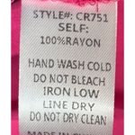 Pink Embroidered Top Size Large Resort Coconut Girl Beach Floral Tropical Cruise Photo 4