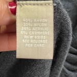 Joan Vass Joan‎ Vass Charcoal long sweater Size Small Photo 5