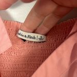 Abercrombie & Fitch  Cropped Wide Strap Tank Top Pink size Small Photo 3