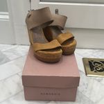 Humanoid Wedge Sandals Tan Size 6 Photo 1