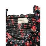 Bobbie Brooks Floral Dress Boho Bohemian Cottage Pinup Style Red Size L Photo 8