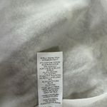 Lucky Brand womens sweater Size L Metallic Silver Stripe Open Knit Pullover Photo 5