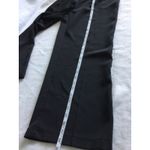 Black Wide Leg Elastic Waist Dress Pants Trousers Womens Career Funnyzo Photo 3