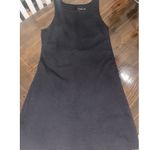 Everlane Womens sz Medium 100% Cotton Sleeveless Midi Dress Black Classic Photo 0