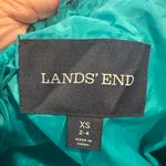 Lands' End Women's Gulf Teal Green Primaloft Quilted Puffer Packable Jacket XS Photo 4