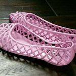 American Apparel lilac jelly sandal flat Promo Photo 0