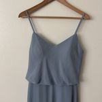 Birdy Grey  Elegant Dusty Blue Maxi Dress M Photo 2
