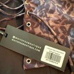 White Fox Boutique White Fox cheetah bustier corset top Photo 4