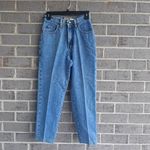 EXPRESS Vintage blue 100%cotton high waist straight leg EXP quarante de qualite Photo 1