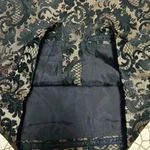 Worthington Pencil Skirt - Size 8 - Black and Gold Brocade - Back Zip Photo 1