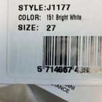 Ganni NWT  Barrel Jeans White High-Waisted Photo 4