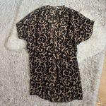 Animal print spring summer kimoni cover up cardigan one size Black Size undefined Photo 1