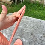 Stuart Weitzman Stuart Weitzman Braida Sawyer Jelly Slide Sandals Apricot Pink Women’s 9 Photo 4