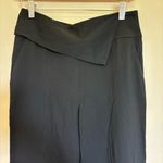 Michelle Mason  Women's Size‎ 6 Drape Black Dress Pants Trousers Photo 2