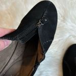 Natural Soul  by Naturalizer black Suede Leather Zip Up Comfort Shoes Size 8.5 Photo 8