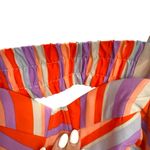 Harlyn Women’s Size‎ S Bustier Mini Dress Orange Purple Stripe Sundress Preppy Photo 4