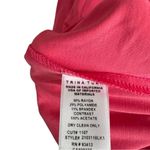 Trina Turk Isla 2 Boxy Cropped Embroidered Top Watermelon Large Pink Shirt Photo 6