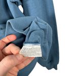 Disneyland Resort Haynes Blue American Flag Mickey Sweatshirt Womens Medium Photo 3